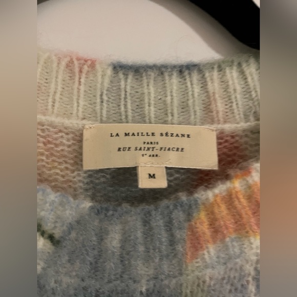 Sezane Multicolor Floral Sweater - Picture 4 of 6
